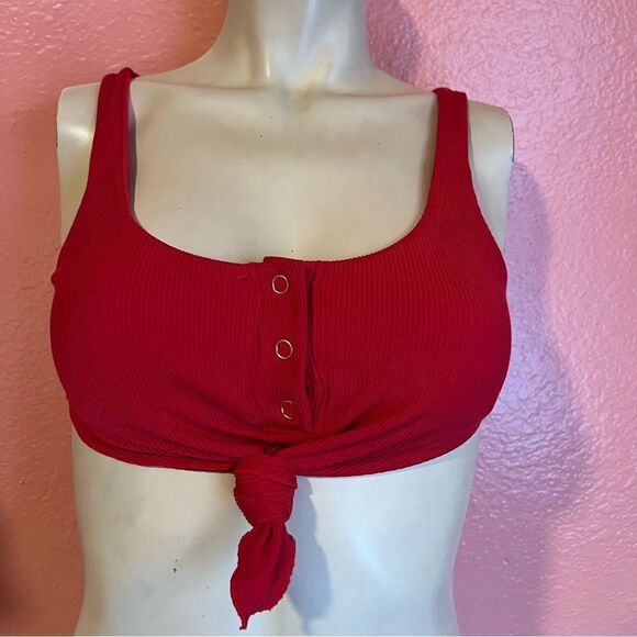 BEACH BUNNY RIB TIDE BRALETTE.. - Picture 4 of 6